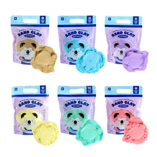 6색실크느낌실타래클레이1.8kg세트