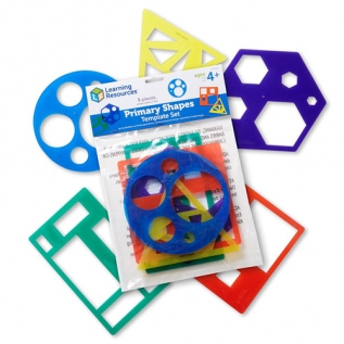 기본도형그리기모양자5종세트