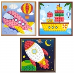 아트콘꼴라주만들기탈것3종/4인세트(총12개)