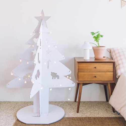 친환경종이나무125cm&LED전구세트(국내생산/KC인증)