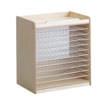 [미술작품건조대]자작나무건조대(국내생산/바퀴장착)