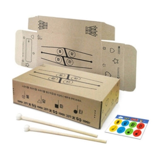 [소리나는종이악기만들기]텅드럼만들기(말렛포함/10인용)