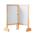 [창의낙서판]양면화이트보드&안전거울(더블)