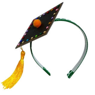 학사모머리띠만들기(보석스티커)5인용