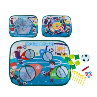 초간편접이식3가지멀티축구게임(축구&타겟넣기&과녁붙이기)