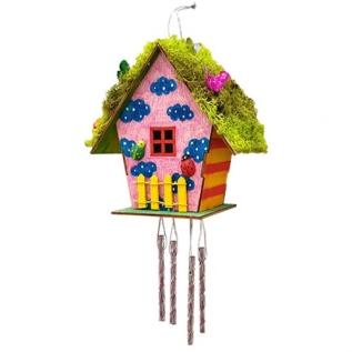 [공기정화/천연이끼]스칸디아모스나무집도어벨만들기(5인용)