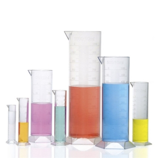 [들이측정]플라스틱눈금실린더7개세트(10mL~1L)
