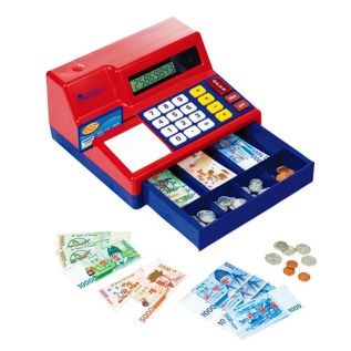 금전등록기와화폐모형