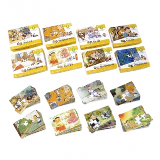 퍼즐전래동화세트(동화8편/퍼즐판80종)