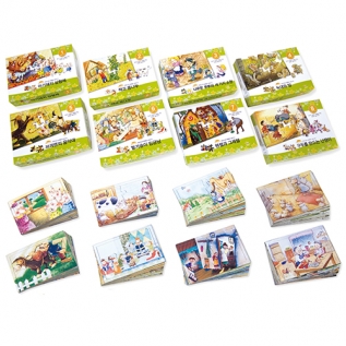 퍼즐명작동화세트(동화8편/퍼즐판80종)