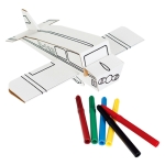 [칼라펀트+무독성컬러펜6색]비행기(5인용)