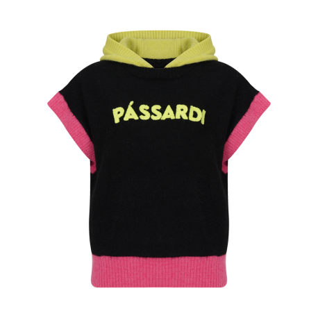 후드배색포인트 방풍조끼