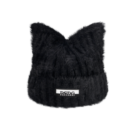 여성 날개사 캣 비니