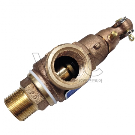 [MD's Choice] 1000000010 고려특수금속 저양정식 나사식 청동 안전밸브 KST-12 15A~32A (레버타입, 스팀용 에어/공기용, CAC406 안전변 KST-12R)