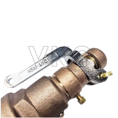 [MD's Choice] 1000000010 고려특수금속 저양정식 나사식 청동 안전밸브 KST-12 15A~32A (레버타입, 스팀용 에어/공기용, CAC406 안전변 KST-12R)