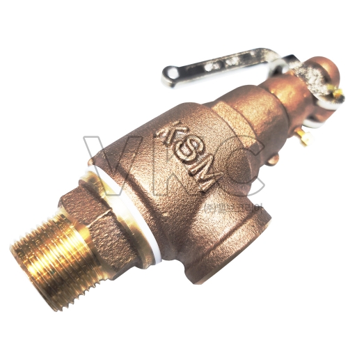 [MD's Choice] 1000000010 고려특수금속 저양정식 나사식 청동 안전밸브 KST-12 15A~32A (레버타입, 스팀용 에어/공기용, CAC406 안전변 KST-12R)