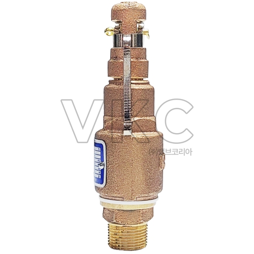 [MD's Choice] 1000000010 고려특수금속 저양정식 나사식 청동 안전밸브 KST-12 15A~32A (레버타입, 스팀용 에어/공기용, CAC406 안전변 KST-12R)