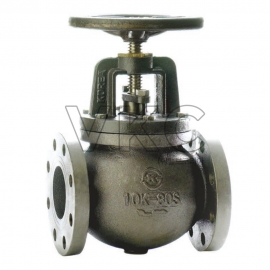 1000000039 동진 KS 주철 글로브밸브 DGL-1F 10K 40A~300A 플랜지식 (동진밸브 주철글로브)