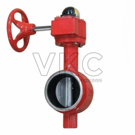 1000000048 동진밸브 닥타일10K 그루브형 버터플라이밸브 DBG-1G (기어식) 65A~200A