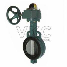 1000000049 동진밸브 20K 버터플라이 밸브 DBG-2W (기어식)