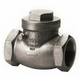 1000000064 동진밸브 스테인리스 스텐 10K 나사식 스윙체크밸브 DCHS-1S