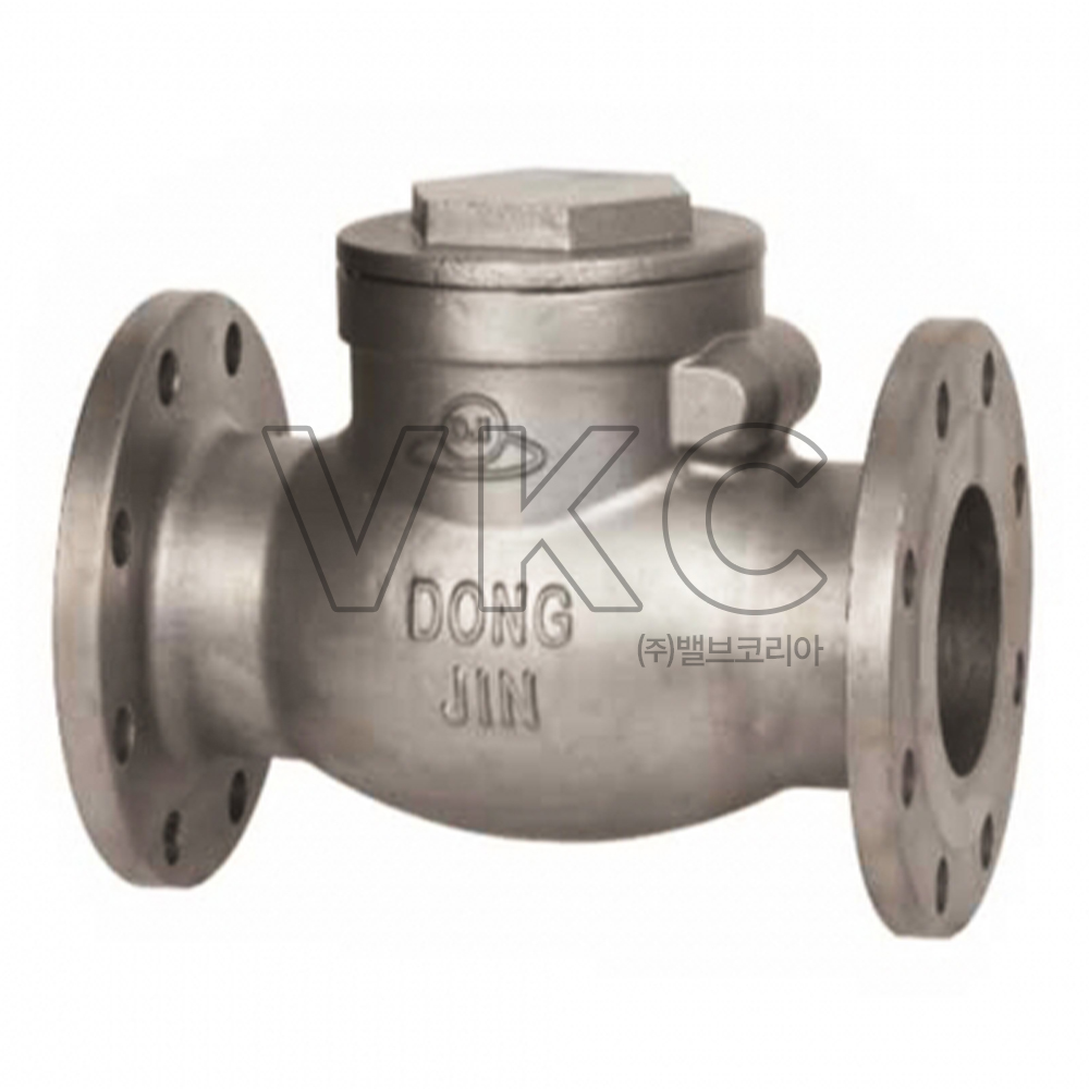 1000000065 동진밸브 스테인리스 스텐 10K S.B타입 스윙체크밸브 DCHS-1F(SB)