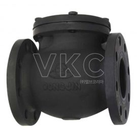 1000000074 동진 주철 스윙체크밸브 DSC-1F 10K 40A~500A 플랜지식 (동진밸브 주철스윙체크)