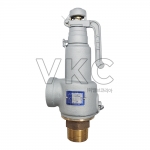 1000000227 고려특수금속 저양정식 나사식 주철(GCD450) 안전밸브 / 안전변 KST-12 / 12R (레버형) 닥타일 40A~50A 에어용 스팀용 공기용