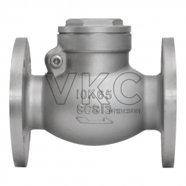 1000000459 조은원대밸브 스텐 스윙체크밸브 S.B타입 10K 15A~100A (SB 플랜지 타입)