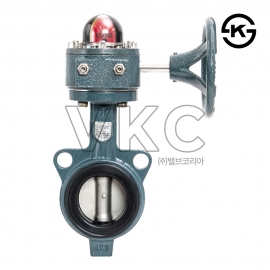 1000000470 조은원대밸브 KS 주철 웨이퍼형 버터플라이밸브 (기어) 10K 40A~500A (KS/KC인증은 50A~350A까지만)