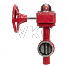 1000000477 조은원대밸브 닥타일 그루브 버터플라이밸브 (기어) 10K 50A~150A (주철 그루브형 버터플라이밸브)