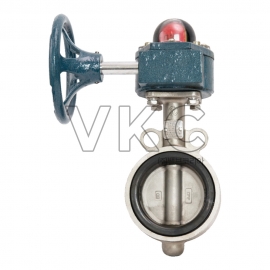 1000000485 조은원대밸브 스텐 버터플라이밸브 (기어) 10K 40A~200A