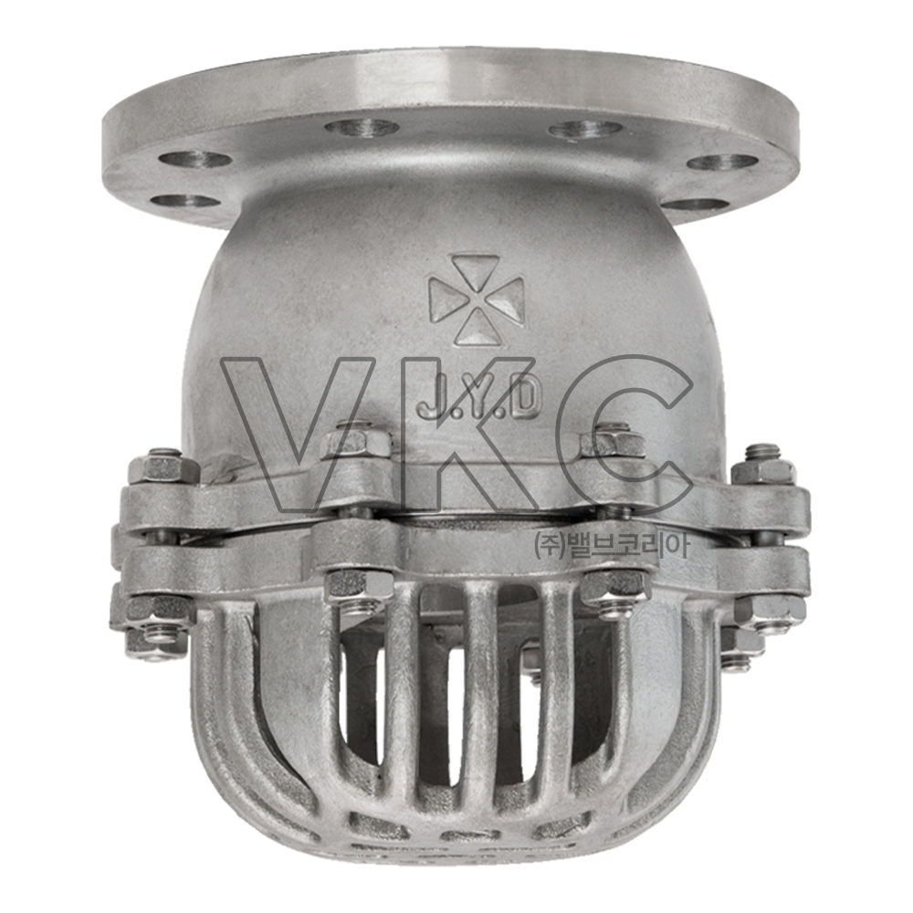 1000000563 조은원대밸브 스텐 푸트밸브 10K 40A~200A (JYD SSC13 후드밸브)