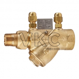 1000000633 신우밸브 황동 10K 나사식 자동정유량조절밸브 SAC-11N, PP/PU/UP/UU타입, 15A~50A (물용, 나사타입, 스트레이너 내장형 자동정유량밸브)