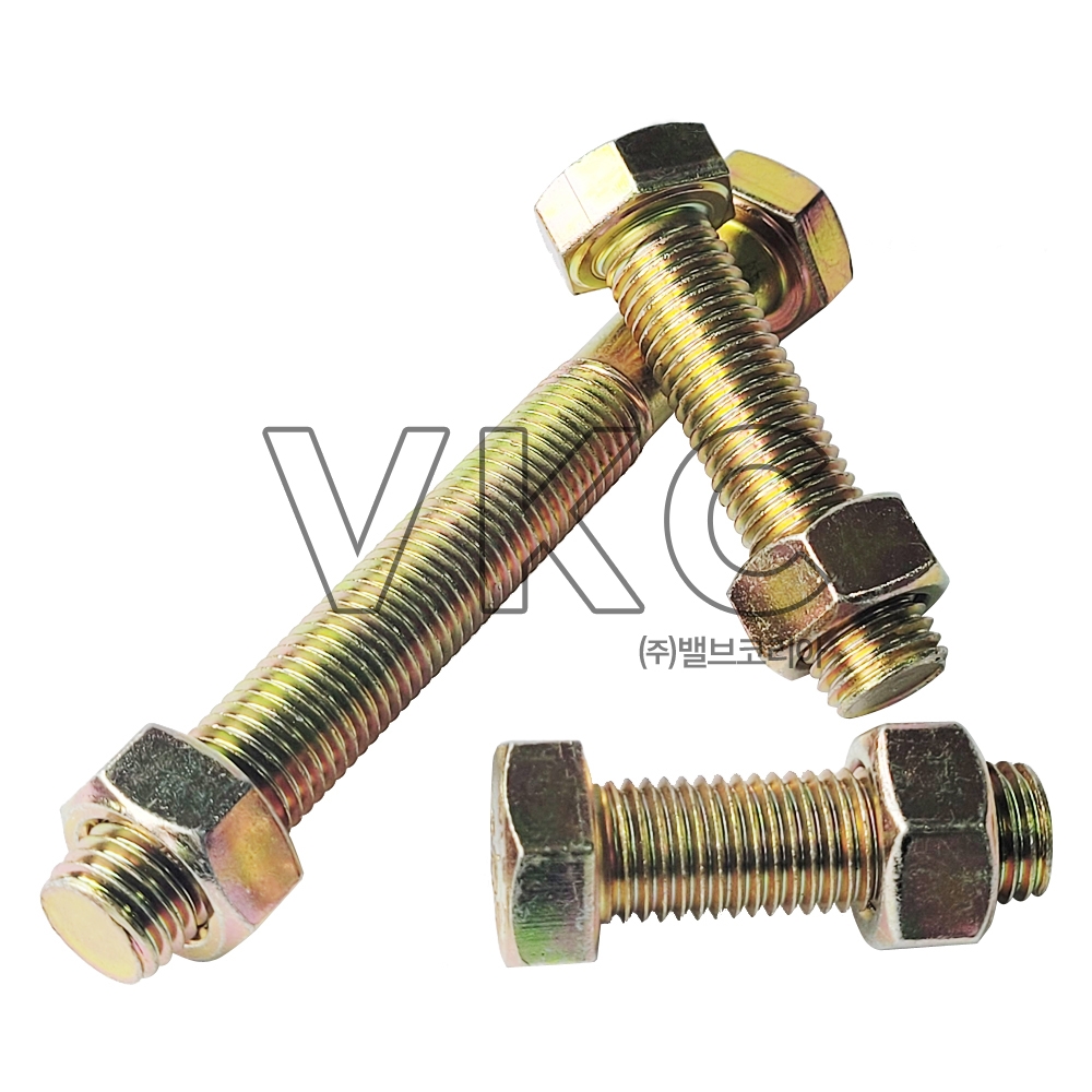 1000000972 SS400 철 육각 볼트 너트 1조 M16*50~M20*150