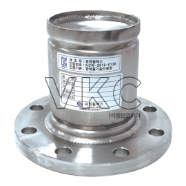 1000001076 국산 유한플렉스 SSC13 스텐 플랜지식 수격방지기 10K 32A~200A (스프링타입 WHC)