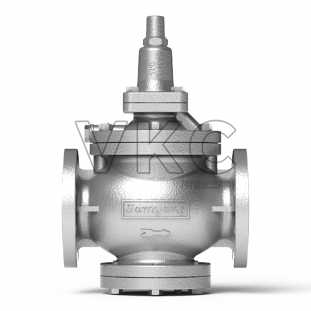 1000001117 삼양 주철 파일럿식 증기용 감압밸브 YPR-1S 10K 15A~200A (삼양발브 GC200 플랜지식 스팀용 감압변, 물용 직동식 별도문의)