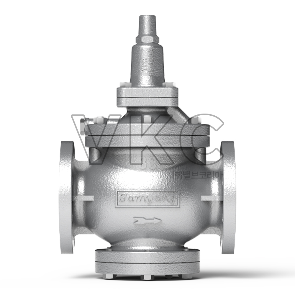 1000001117 삼양 주철 파일럿식 증기용 감압밸브 YPR-1S 10K 15A~200A (삼양발브 GC200 플랜지식 스팀용 감압변, 물용 직동식 별도문의)