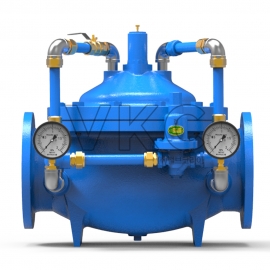 1000001131 삼양 주철 플랜지식 1차 압력 조절밸브 YAWM-1 10K 200A~300A (삼양발브 GC200 파일럿식 물용 감압변, 청수, 공업용수, 농업용수 감압밸브)