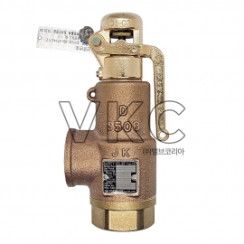 1000001201 조광 청동 나사식 안전밸브 물용 에어용 저양정식 JSV-LT12 (CN) 15~50A (액체용 기체용 밀폐형 나사식 안전변)