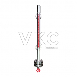 1000000120 [견적문의] 고려특수금속 투컬러 자석식 레벨게이지 KMF-50A (KSM KY 고려 마그네틱 수면계) Magnetic Float Type Level Gauge