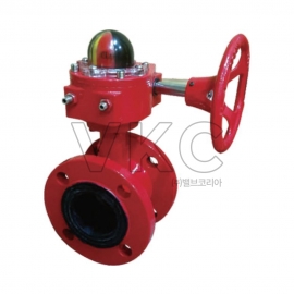 1000001271 JMV 주철 플랜지식 버터플라이밸브 10K 50A~600A (기어식) (제이엠밸브 물용 버터플라이)