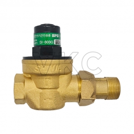 1000001300 신일 황동 세대별 수도용 감압밸브 SI-803G 체크내장형 15A~20A (신일밸브 황동 체크내장 아파트 감압변 SI-803N)