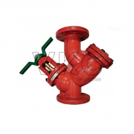 1000001320 원일 닥타일 OSY형 GS복합밸브 10K 50A~250A (원일산업 물, 기름, 증기용 OS&Y 플랜지식 주철 GS밸브 WGSO-10)