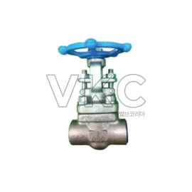 1000001345 원일 용접식 스텐 단조 게이트밸브 15A~50A (원일산업 물, 증기, 공기, 액체용 A182 스텐단조게이트 WFG-801R STS)