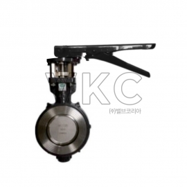 1000001361 원일 국산 스팀용 HP 레버식 버터플라이밸브 주철 10K 40A~150A (원일산업 물, 증기용 하이퍼포먼스 주철버터플라이 WMBL-10-KR)