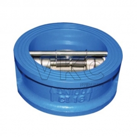 1000001428 JMV 닥타일 웨이퍼식 듀얼체크밸브 10K 16K 40A~300A (제이엠밸브 주철 플랜지끼움식)