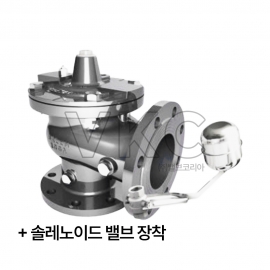 1000001447 BALEM 스텐 피스텍밸브 바램 431-A 50A~150A 기계식, 수직형 앵글타입 (플랜지식 대용량 수위조절밸브)