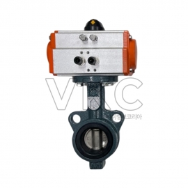 1000001480 JMV KS 주철 10K 공압식 버터플라이밸브 40A~200A 웨이퍼형 JMAD-40BD~JMAD-200BD (제이엠밸브 GC200 뉴메틱 액츄에이터 버터플라이)