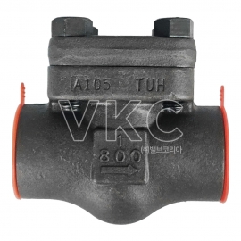 1000001586 (국산) DEV 동은밸브 ASTM A105 단조스윙체크(SW) 800# 10A~50A 용접식 (800LB 구 DKM 동강금속 소켓웰딩타입 단조 스윙체크밸브) 600# 별도 문의